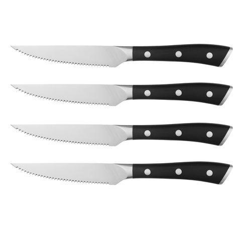 4.5 Serrated Steak Knife, Black ABS