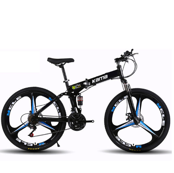 folding bike with big wheels