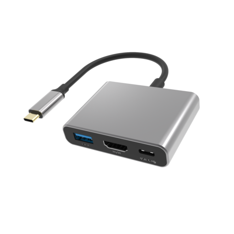 Hama Adaptateur HDMI/USB-C 6 en 1 USB-C Mini-DisplayPort HDMI pas