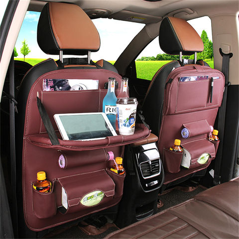 Buy Wholesale China Car Storage Pu Bag, Kick Mats Back Seat Protector With  Touch Screen Tablet Holder & Car Back Seat Organizer at USD 14