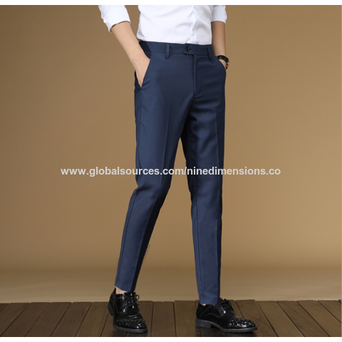Tb Four Bar Summer Thin Section Slim Straight Anti Wrinkle Casual Pants  Thom Trousers Business Men From Ying1788, $82.95 | DHgate.Com