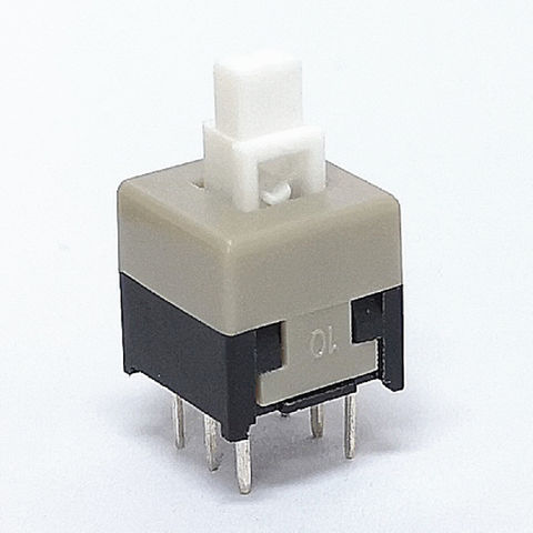 Mini interrupteur bouton-poussoir marche/arret