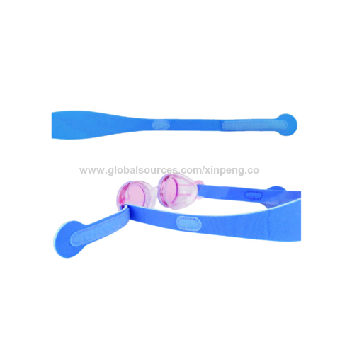 China No Hair Pulling for kids swimming goggles with pain-free neoprene ...