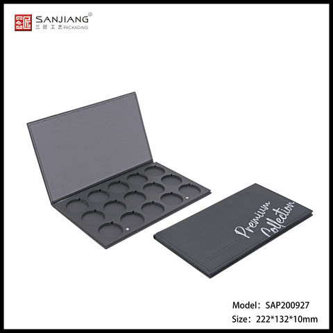 DIY Empty Makeup Palette with Mirror Wholesale No Logo 2/3/4/5 Hole Empty  Magnetic Eyeshadow Palette - China Eyeshadow Case and Eyeshadow Packaging  price