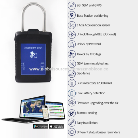 China Satellite Lock Smart Gps Lock For Container Tracking And Cargo