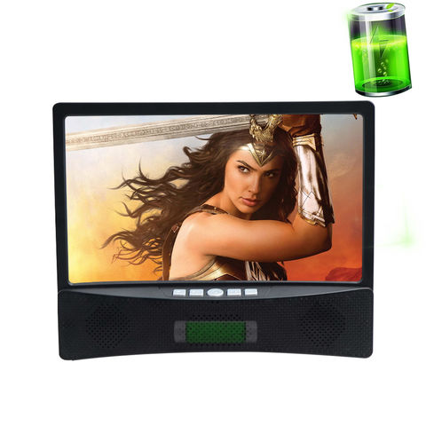 Bluetooth-Lautsprecher mit Bildschirmlupe, Bildschirmgröße: 12 Zoll (25,4 × 14,7 cm)