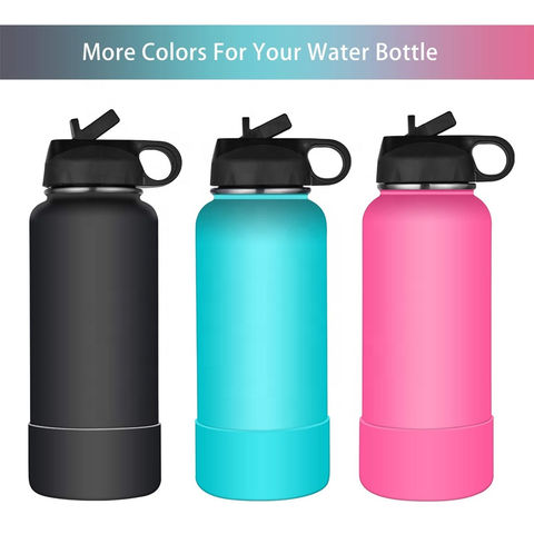 Protector Silicone Bottle Boot Sleeve Flask Anti-Slip Bottom Water