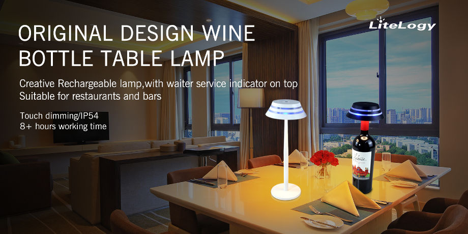 New Design Battery Operated Hotel, Battery Powered Dining Room Lights