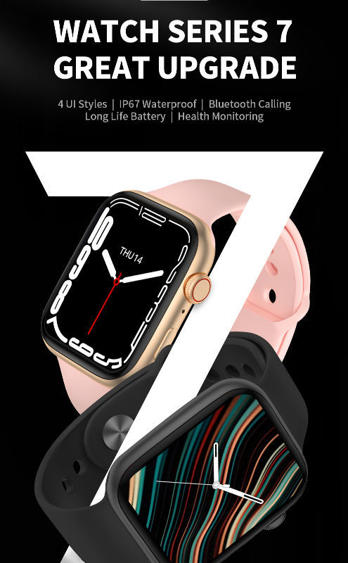 Latest i7 Pro Smartwatch S7 Waterproof Sport Reloj Inteligente Iwo Series 7 Smart Watch supplier