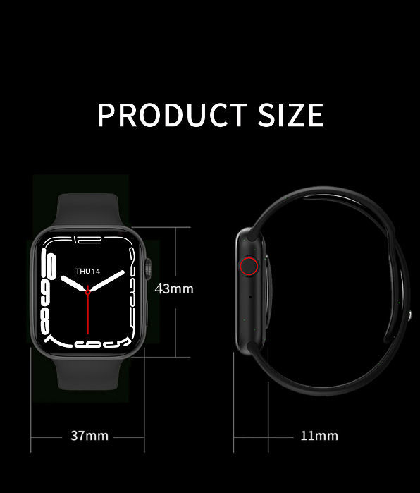 Latest i7 Pro Smartwatch S7 Waterproof Sport Reloj Inteligente Iwo Series 7 Smart Watch supplier