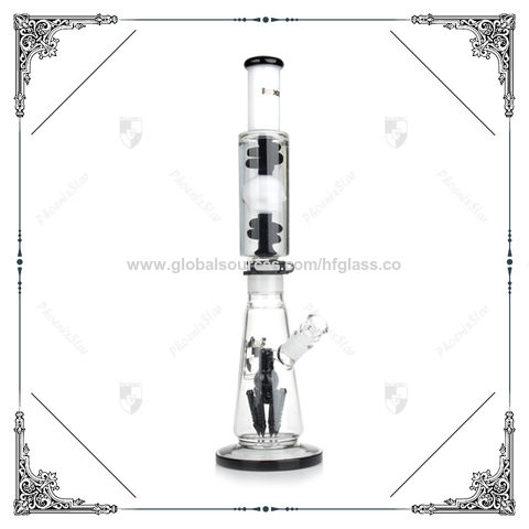 Buy Wholesale China 14 Inches Metallic Floral Diamond Beaker Bong Glass  Smoking Water Pipe Factory Wholesale & Diamond Beaker Bong at USD 5