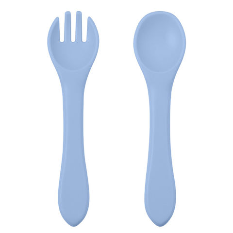 Silicone Learning Spoon, Silicone Meal Spoon Set