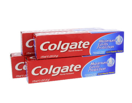 a toothpaste distributor made 3500 pieces of colgate