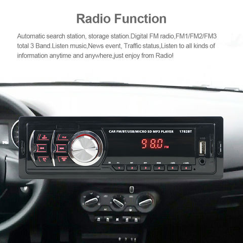 Buy Wholesale China Universal 1din Car Stereo Radio Mp3 Player With  Bluetooth Aux-in Usb For Car Audio System & Car Mp3 Stereo Radio Player at  USD 6.8