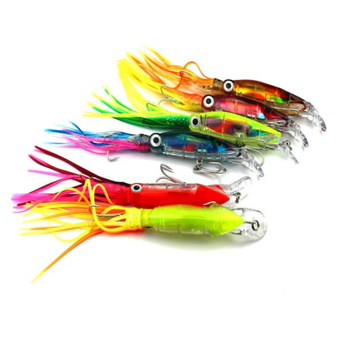 Wholesale Octopus Rubber Soft Squid Bait Inkfish Fishing Lure Rubber Squid  Skirts Triple Hooks - Expore China Wholesale Fishing Lure and Bait, Jigging  Lures, Popper Lure