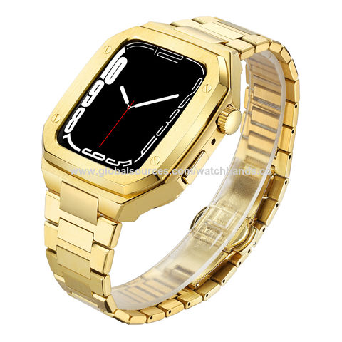 Oem No Smart Luxury Gold Stainless Steel Watch Case For