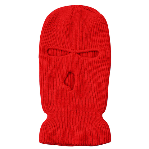 Wholesale winter Motorcycle riding wear Wholesale Custom logo face mask  Knit Full Face Cover ski hat 3 hole balaclava designer ski hat From  m.