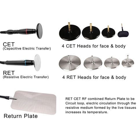Tecar Therapy RF Diathermy RET CET Pain Relief Face Lifting Fat