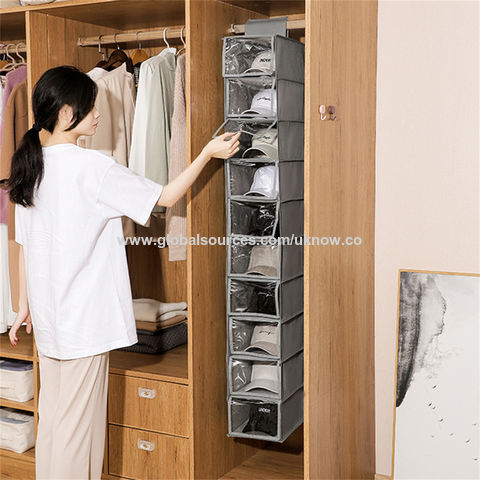 Buy Wholesale China Hanging Closet Organizer Storage Bag Shelves