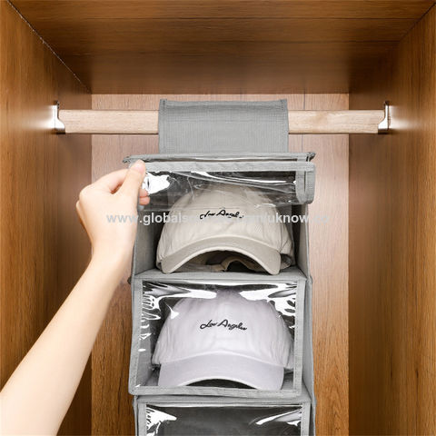 Hanging Shoe Organizer 10-Layer Heavy Duty Non-woven Hanging Shoe Rack  Foldable Space Saving Shoe Storage Shelf Clothes Hat