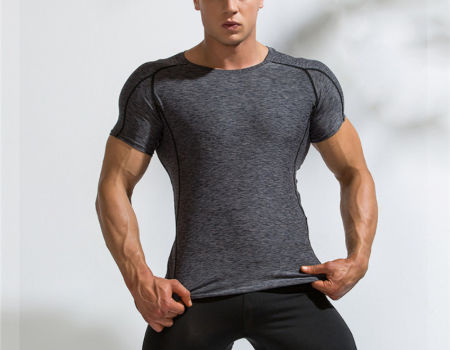 T-shirt Men Muscle Workout T-shirts 