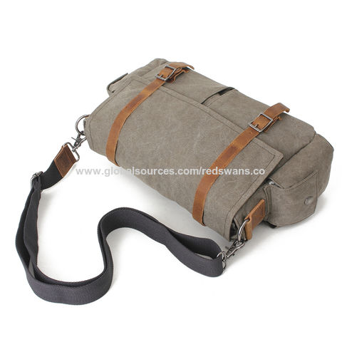 Bolsas de mensajero para hombre, bolso de hombro escolar, impermeable, de  gran capacidad, para adolescentes