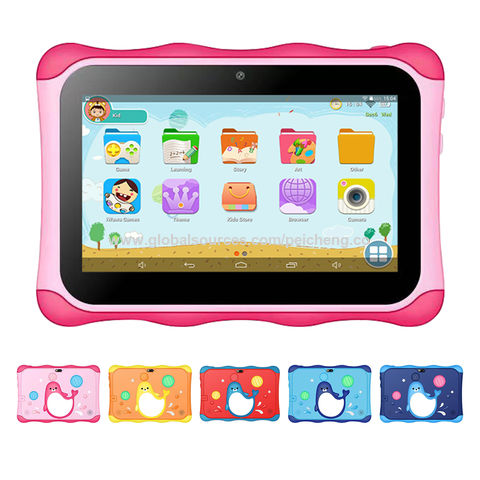 Tablette Enfants 7 HD Legend Kids Pad 4 avec Coque de Protection