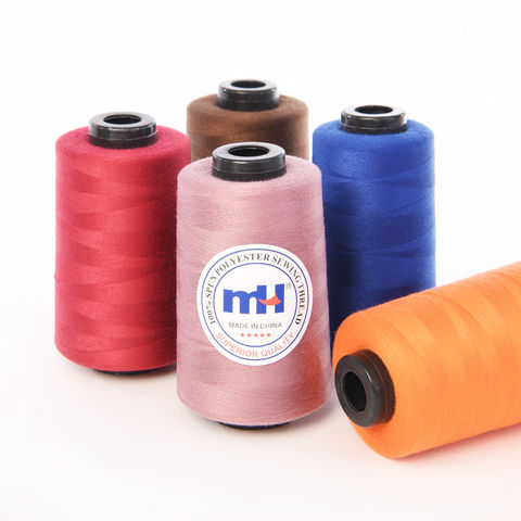 Dyed Heavy Duty Thread spun polyester 3/5000m, For Industrial