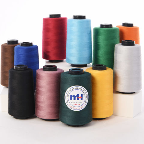 Dyed Heavy Duty Thread spun polyester 3/5000m, For Industrial