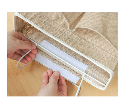 Buy Wholesale China Jute Larg Charger Slot Under Mattress Holder Household  Hanging Bedside Caddy Storage Organizer Bag & Bedside Caddy Storage  Organizer Bag at USD 1