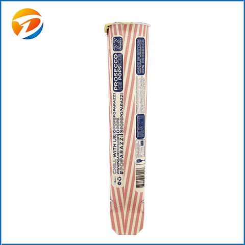 China Calippo Paper Tube with Paper Lid Customer Logo Factory Design on ...