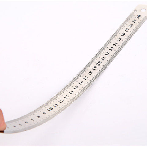 Buy Wholesale China 15cm 20cm 30cm Standard Stainless Steel Straight Ruler  & Ruler at USD 0.051