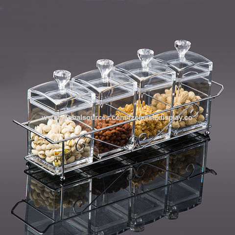 Food Storage Airtight Container Sealed Storage Box Candy Jar