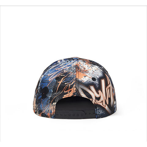 Women casual 3d print sublimation sports hiphop baseball cap