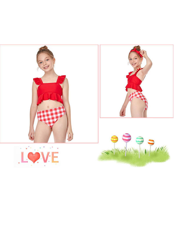 Girls' Tankinis Cute Two Piece Cover Up Crop-top Children's Tankinis  Swimwear For Teens - China Wholesale Children's Tankinis Swimwear $6.98  from Quanzhou Wushi Trading Co., Ltd