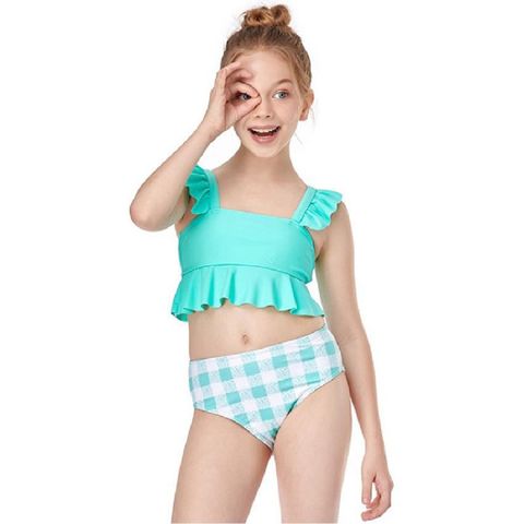 Justice Girls Ribbed One Piece Swimsuit, Sizes 5-18