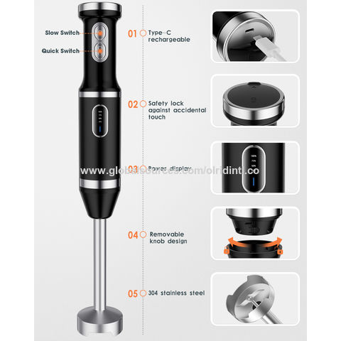 Buy Wholesale China Stainless Steel Wireless Hand Blender Usb