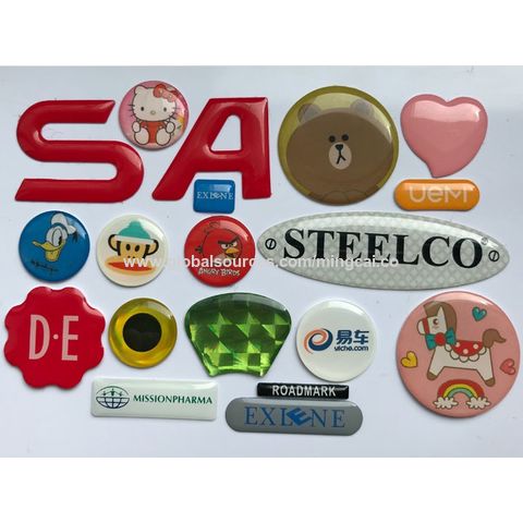 Buy Wholesale China Custom Epoxy Sitcker Bubble Sticker With Crystal Drops  Of Glue With Self Adhesive & Epoxy Sticker at USD 0.1