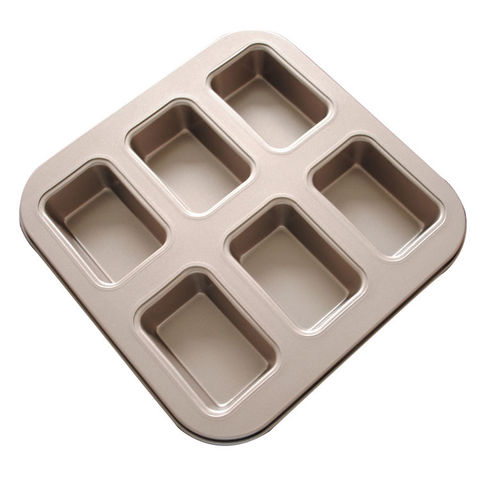 Financier Cake Mold for Baking Pastry Molds Bread Cookie Mold Metal  Non-Stick Baking Pan for Cakes Modern Kitchen Accessories