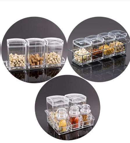 Buy Wholesale China Kitchen Condiment Container Set Of 4 Multi