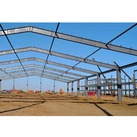 China Prefabricated steel structure dairy farm shed metal cow shed on ...