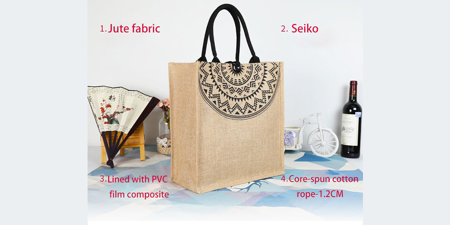 Custom Printed Jute Bag Manufacturer - 001 