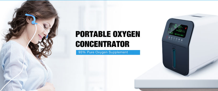 Achetez en gros Concentrateur D'oxygène Portable 1-7 Litres Générateur D' oxygène Sortie D'atomisation Utilisation à Domicile Machine à Oxygène Chine  et Concentrateur D'oxygène Portable à 135 USD