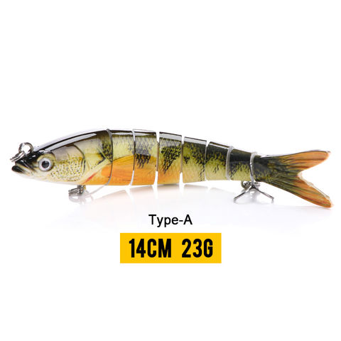 Factory Direct High Quality China Wholesale Sinking Wobblers Fishing Lures  Jointed Crankbait Swimbait 8 Segment Hard Artificial Bait For Fishing $4.56  from Fujian U Know Supply Management Co., Ltd