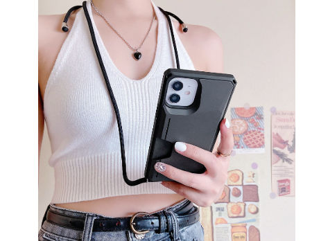 Hot Sale Eco Friendly Biodegradable Mobile Crossbody Necklace Recycled Phone  Case DIY Necklace Blank Cell Phone Case with Strap/Cord/Lanyard/Chain -  China Recycled Phone Accessories and Cell Phone Case Cover price