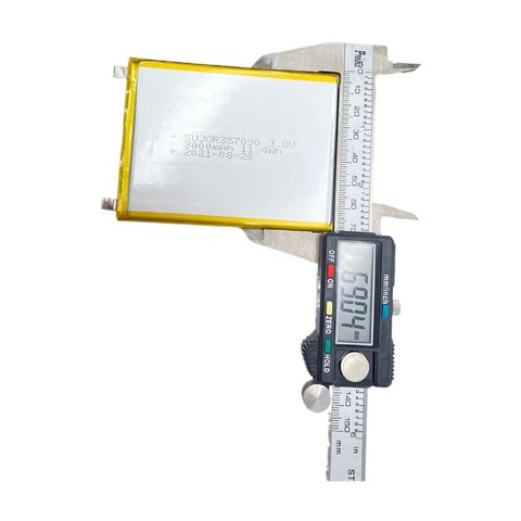 Batería de polímero de litio personalizada para tablet, 357090 3.8V 3000mAh para ordenador portátil