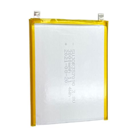 Batería de polímero de litio personalizada para tablet, 357090 3.8V 3000mAh para ordenador portátil
