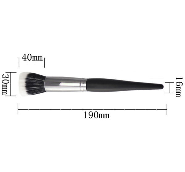 what is a stippling makeup brush