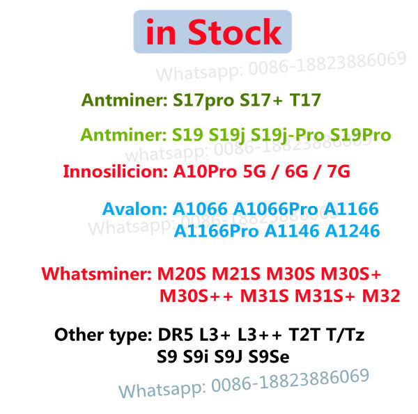 Bitcoin Antminer S9 S9i S9J Miner 13.5T 14T 14.5T Mining Machine ASIC ...