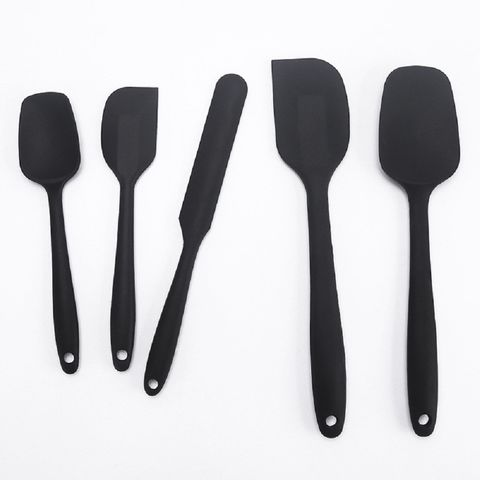 Silicone Baking Pastry Scraper Spatula Non-Stick Cake Scraper Cream Butter  Spatula Heat-Resistant Kitchen Baking Pastry Tools